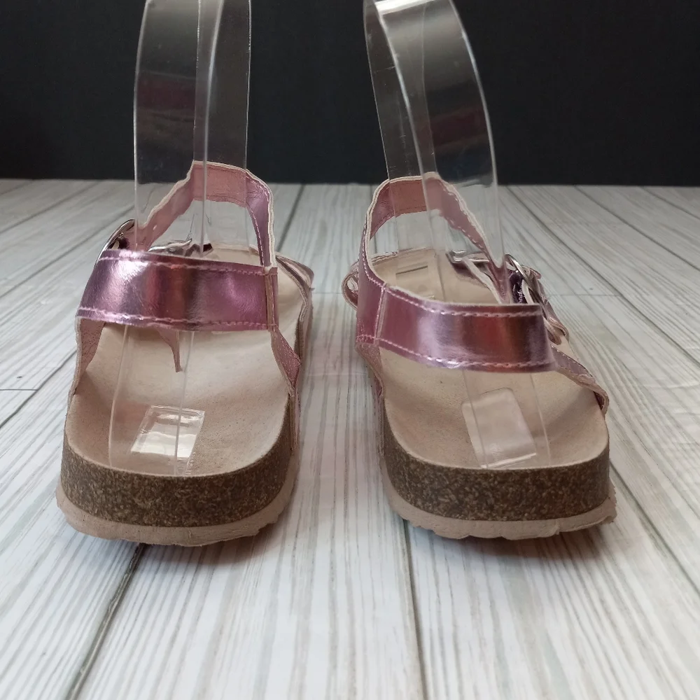 Gymboree Pink Metallic Sandals